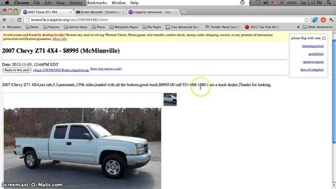 craigslist tennessee|craigslist tennessee cars by owner.